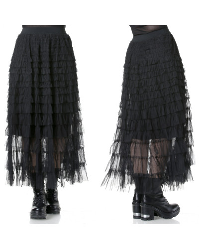 Selene Long Tulle Skirt