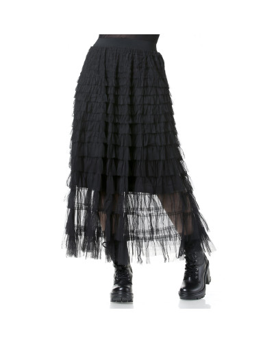 Selene Long Tulle Skirt