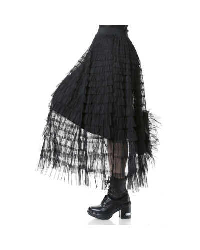 Selene Long Tulle Skirt