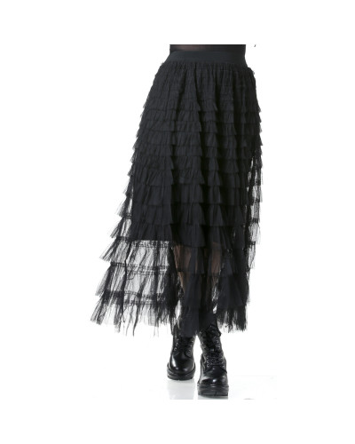 Selene Long Tulle Skirt