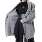 Strickjacke mit Fransen Strickjacke mit Fransen