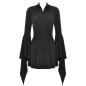 Robe Mini Manches Trompette "Lilith" Robe Mini Manches Trompette "Lilith"