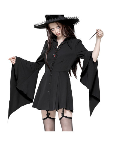 Vestido Mini Mangas Campana "Lilith "