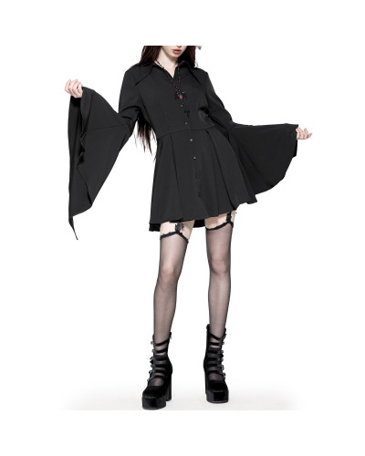 Vestido Mini Mangas Campana "Lilith "