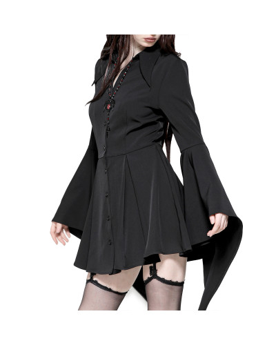 Vestido Mini Mangas Campana "Lilith "