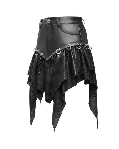 falda Asimetrica "venom"