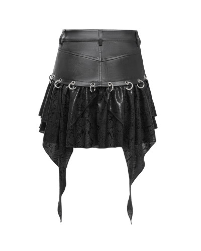 falda Asimetrica "venom"