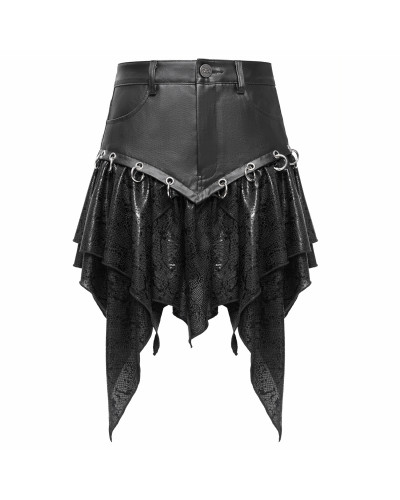 falda Asimetrica "venom"