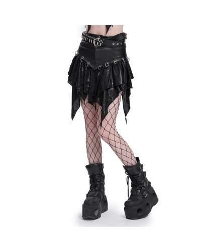 falda Asimetrica "venom"