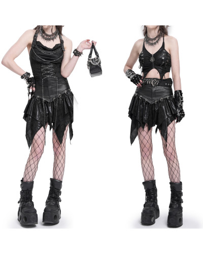 falda Asimetrica "venom"
