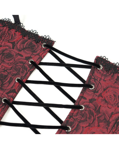 Top/ Corsé "Crimson"