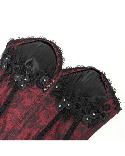 Top/ Corsé "Crimson"