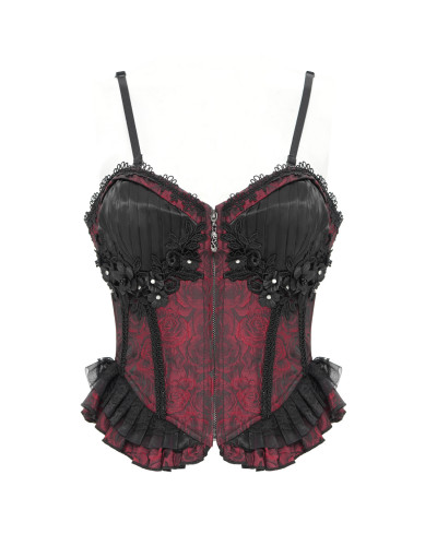 Top/ Corsé "Crimson"