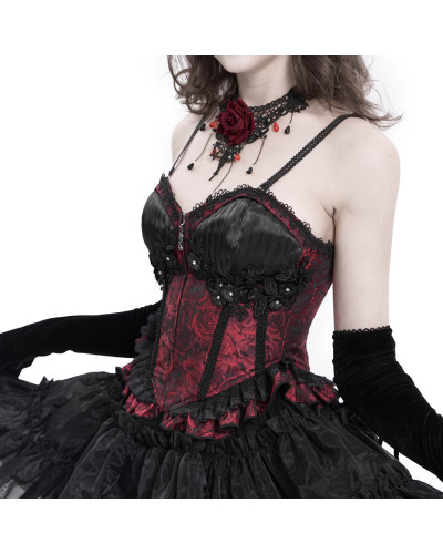 Top/ Corsé "Crimson"