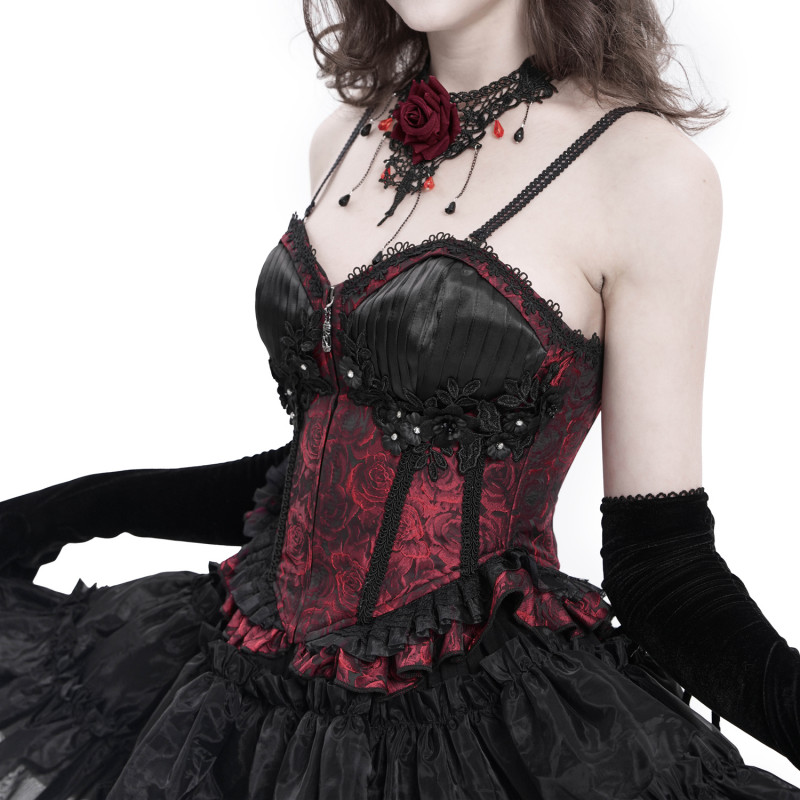 Top/ Corsé "Crimson"