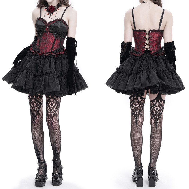 Top/ Corsé "Crimson"