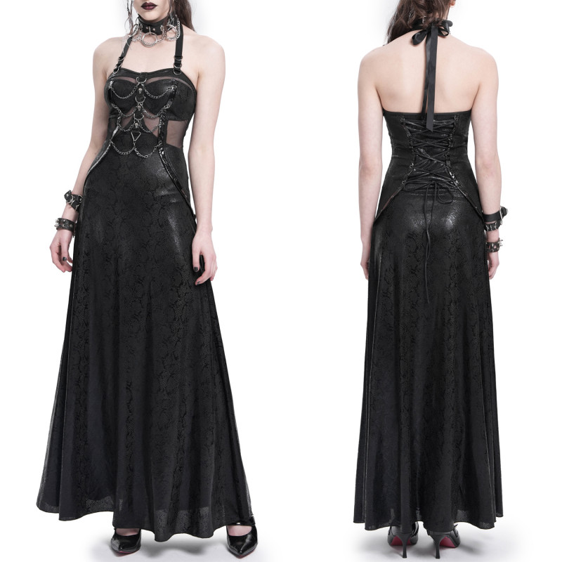 Vestido Gótico "Dominatrix"