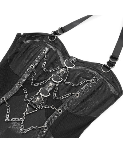 Vestido Gótico "Dominatrix"