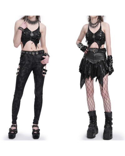 Top con Pentagrama "Skin"