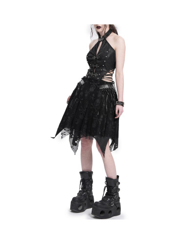 Vestido Asimetrico"Skull"