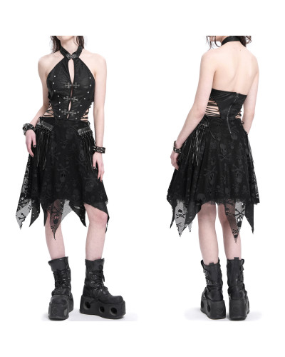 Vestido Asimetrico"Skull"