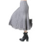 Knitted Skirt "Silver"