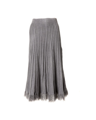 Jupe en tricot "Silver"