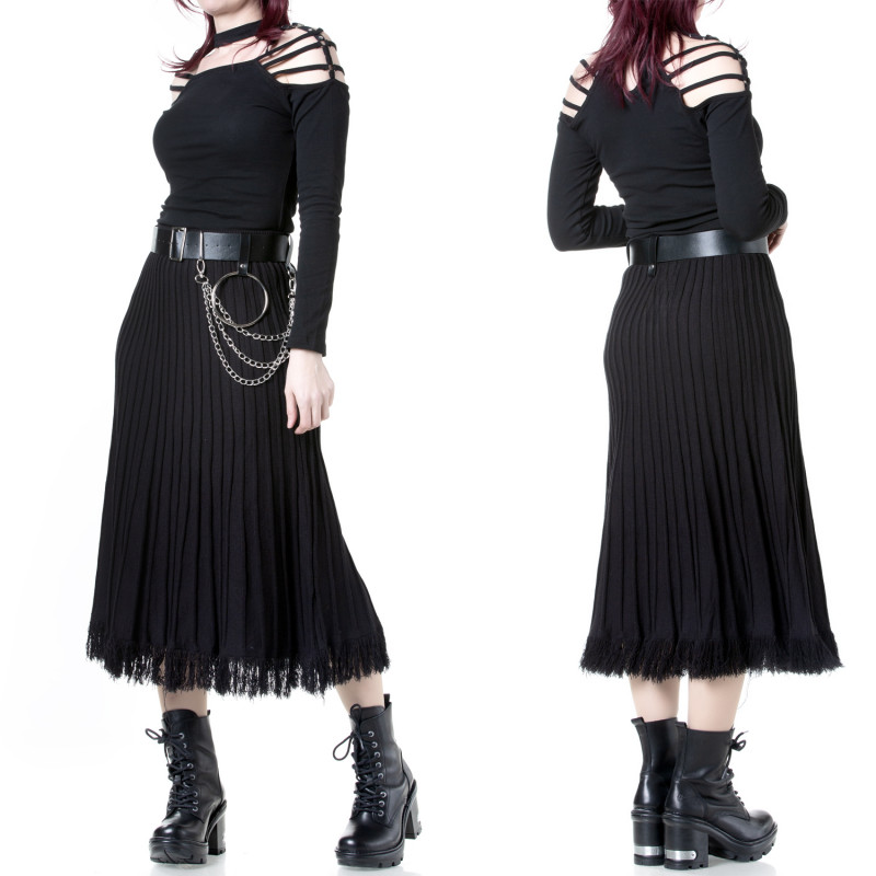 Knitted Skirt "Lines"