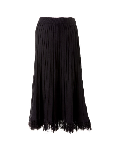 Knitted Skirt "Lines"