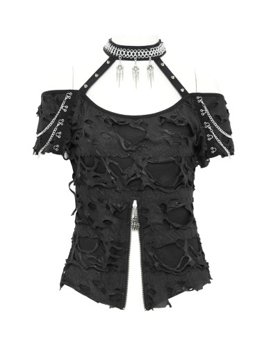 Top Rasgado "Scars"