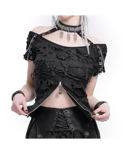 Top Rasgado "Scars"