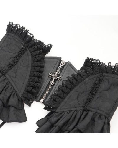 Corset sous poitrine "VampiriaBK"