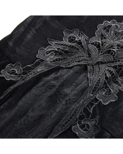 FALDA CORTE SIRENA TERCIOPELO