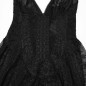 Vestido de véu rosa preto Vestido de véu rosa preto