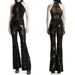 Top com decote haltere "Temptation".