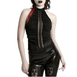 Top com decote haltere "Temptation".
