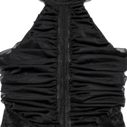 Top com decote haltere "Temptation".