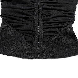 Top com decote haltere "Temptation".