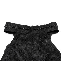 Top com decote haltere "Temptation".