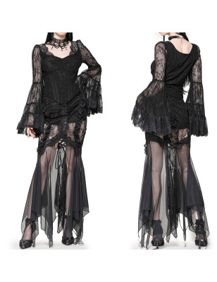 T-shirt manga de sino "Salem".