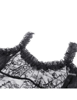 Transparent blouse "Eris"