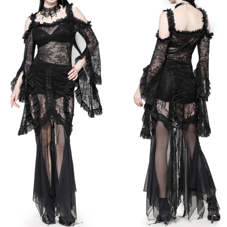 Transparente Bluse "Eris"