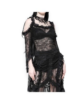 Blouse transparente "Eris"