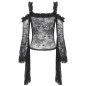 Transparente Bluse "Eris" Transparente Bluse "Eris"