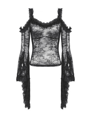 Transparent blouse "Eris"