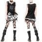 T-Shirt déchiré "Black Chaos T-Shirt déchiré "Black Chaos
