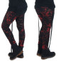 Legging Rojo y Negro