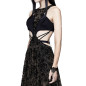 Asymmetric Dress "Shadow Bloom Asymmetric Dress "Shadow Bloom