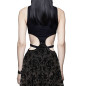 Asymmetric Dress "Shadow Bloom Asymmetric Dress "Shadow Bloom