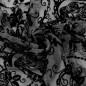 Asymmetric Dress "Shadow Bloom Asymmetric Dress "Shadow Bloom